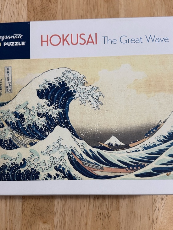 Pomegranate Other - Hokusai 'The Great Wave' Pomegranate 500-Piece ArtPiece Puzzle